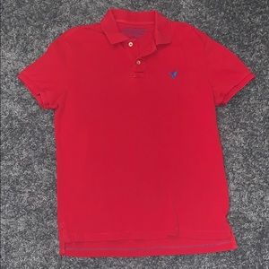 Red AE Polo